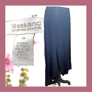 🔥Sale🔥 VINTAGE Andrea Jovine Maxi Skirt. perfect condition!  High Low.  Size M